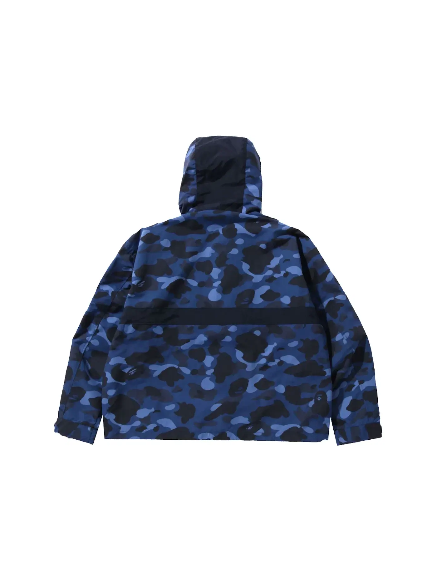 Мужская куртка свободного кроя с принтом BAPE Color Camo — изображение 2 из 2, темно-синий