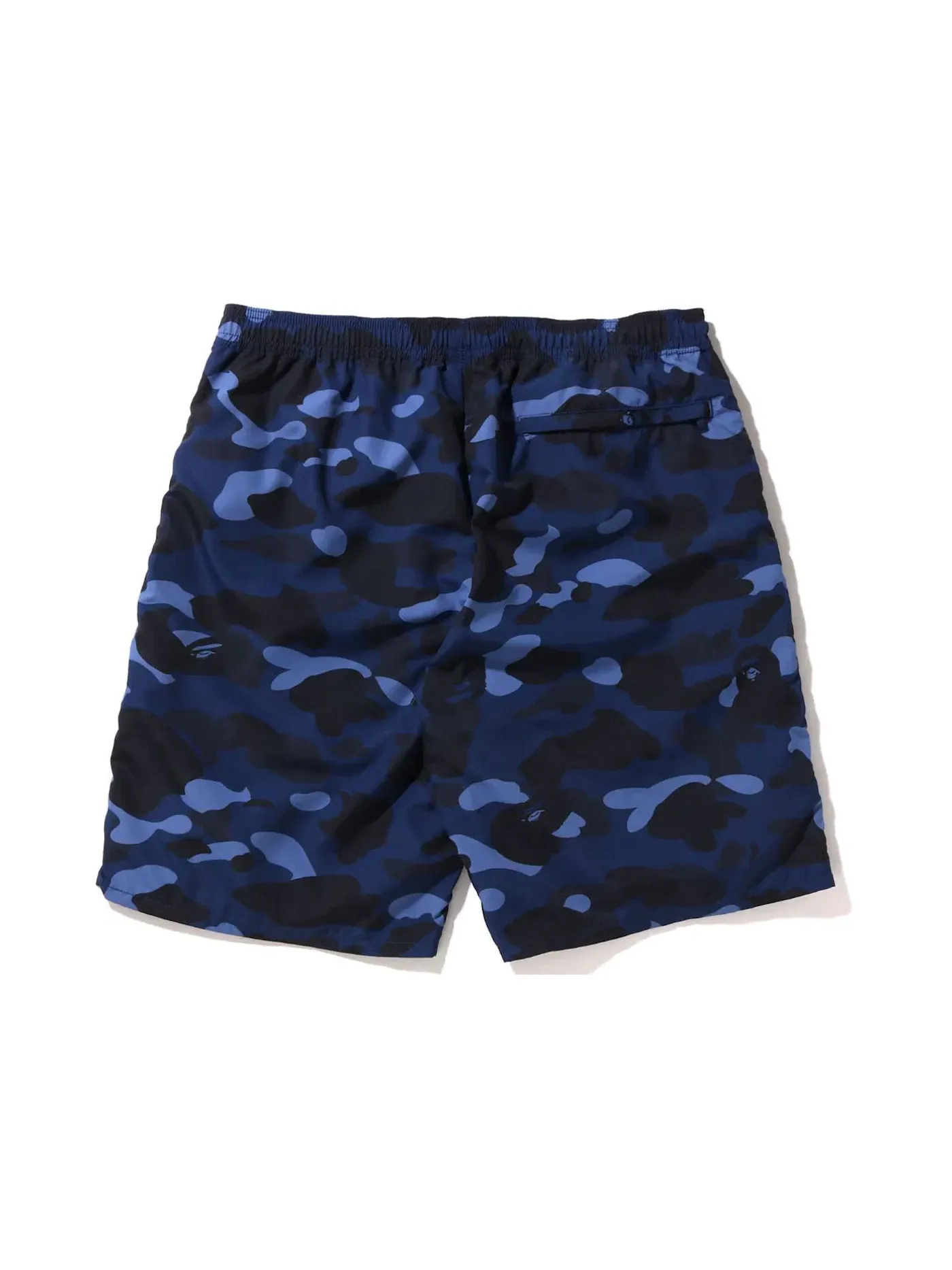 Мужские шорты с камуфляжным принтом BAPE — изображение 2 из 2, темно-синий