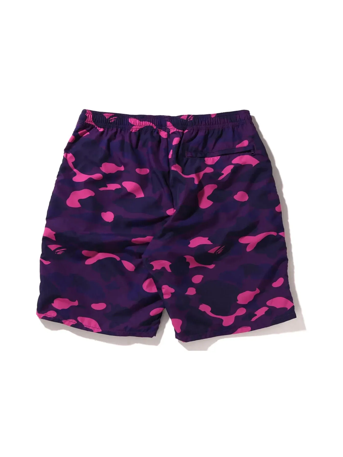 Мужские шорты с камуфляжным принтом BAPE — изображение 2 из 2, фиолетовый