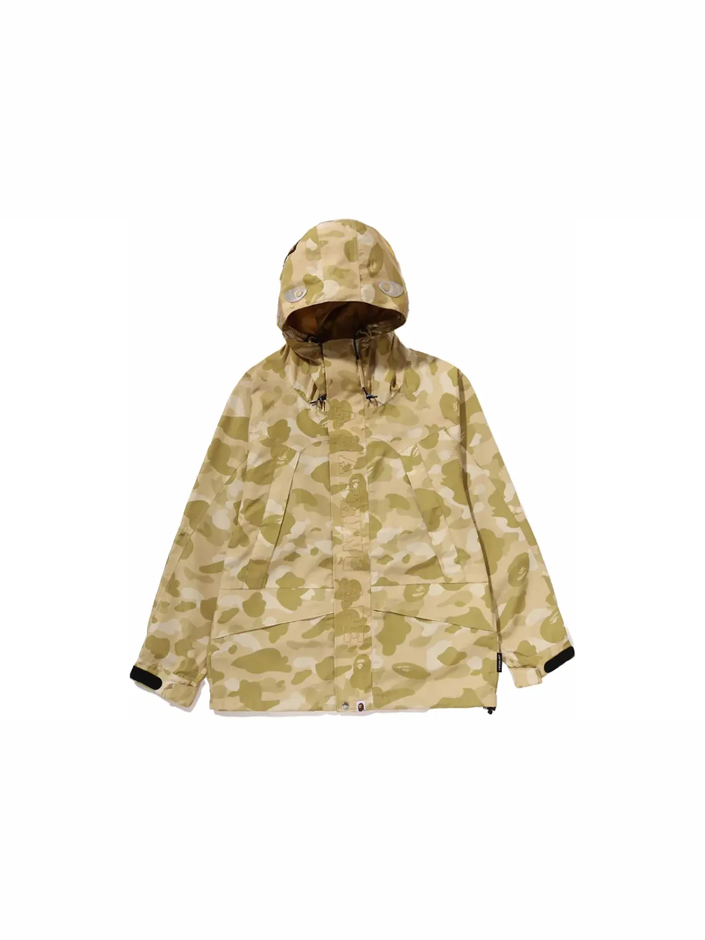 Мужская куртка с камуфляжным принтом Shark BAPE — изображение 1 из 3, желтый