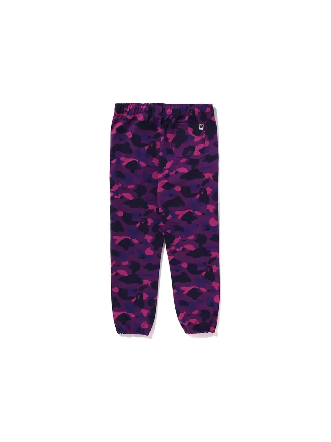 Мужские спортивные штаны с камуфляжным принтом BAPE Sweatpant — изображение 2 из 2, фиолетовый