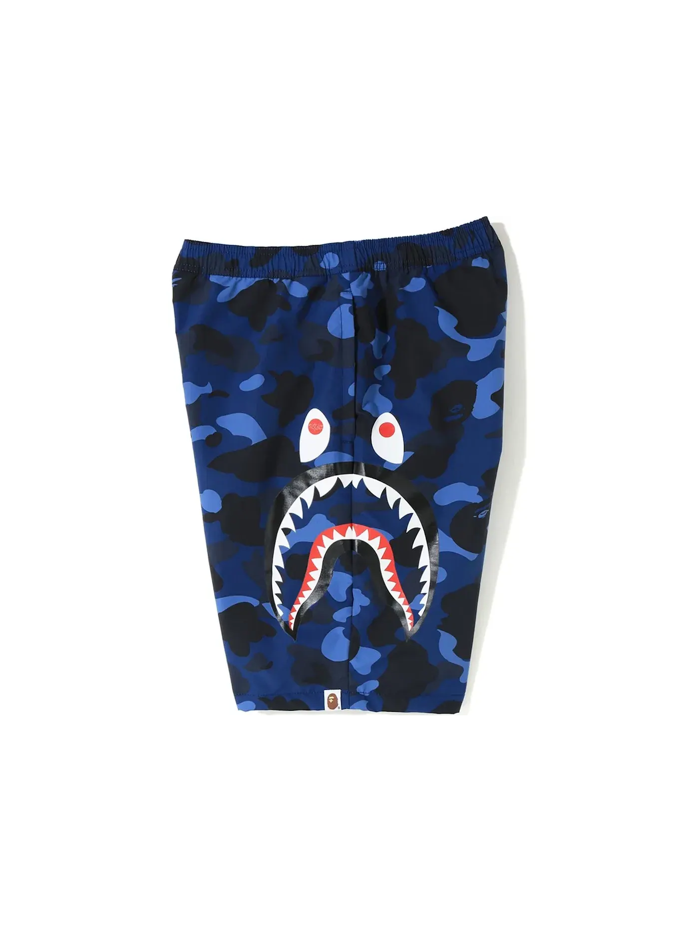 Мужские шорты с камуфляжным принтом BAPE Shorts — изображение 2 из 2, синий