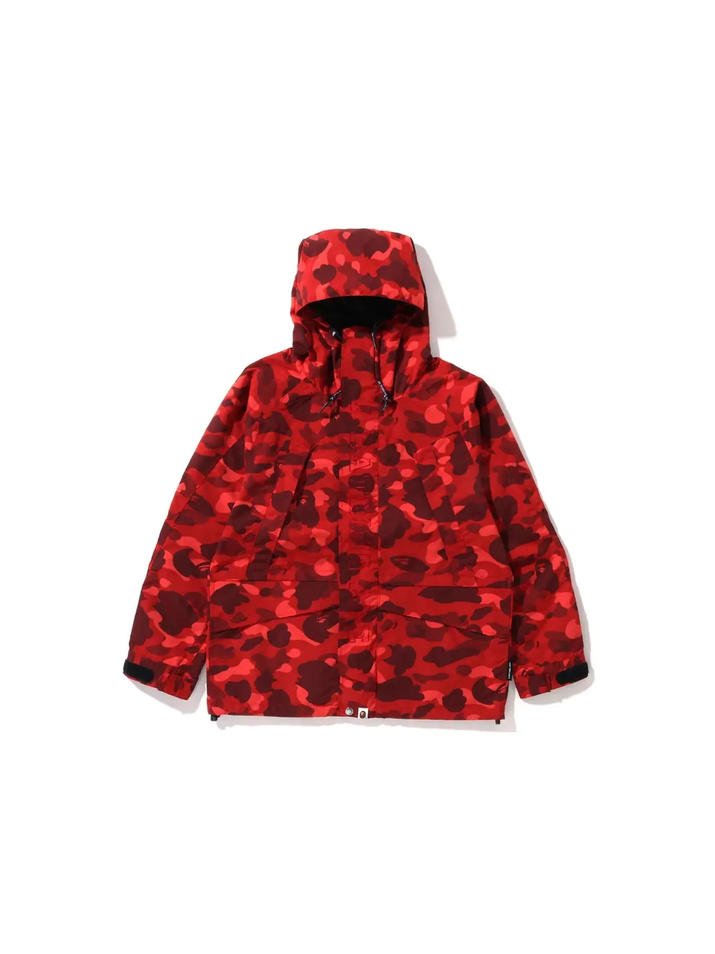 Мужская куртка с камуфляжным принтом BAPE — изображение 1 из 2, красный