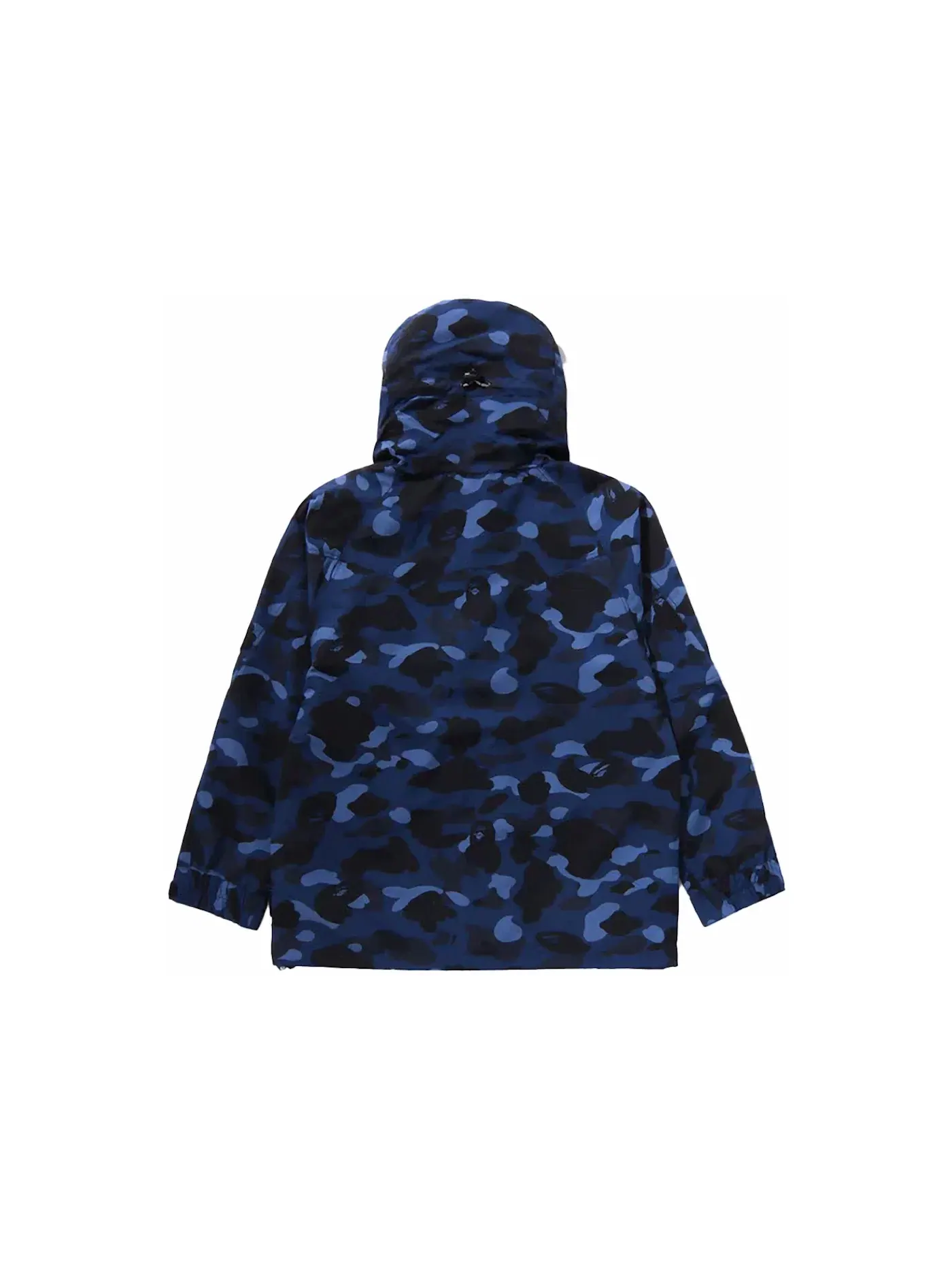 Мужская куртка с камуфляжным принтом BAPE Jacket (SS24) — изображение 2 из 2, темно-синий