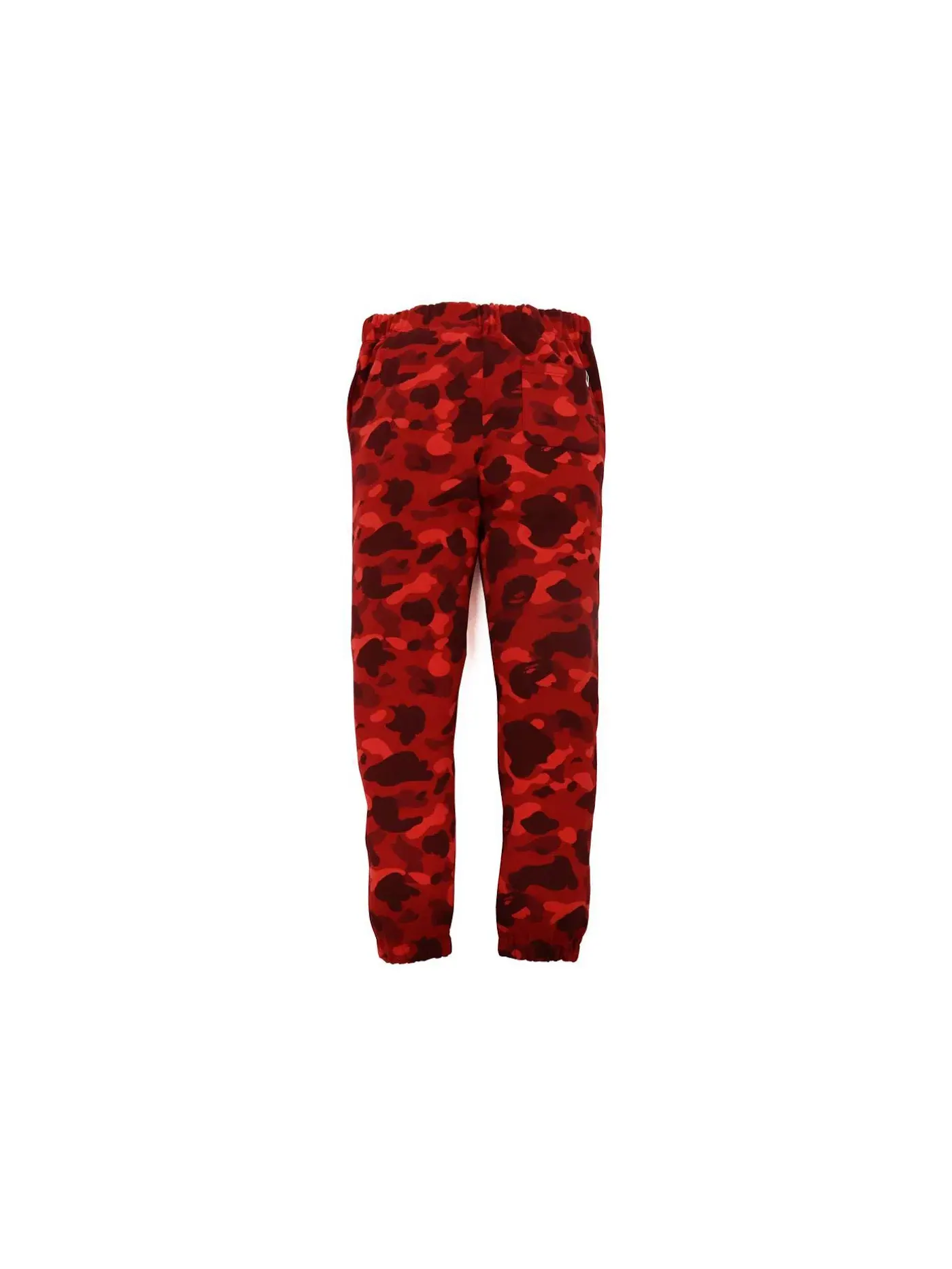 Мужские спортивные штаны с камуфляжным принтом BAPE — изображение 2 из 2, красный