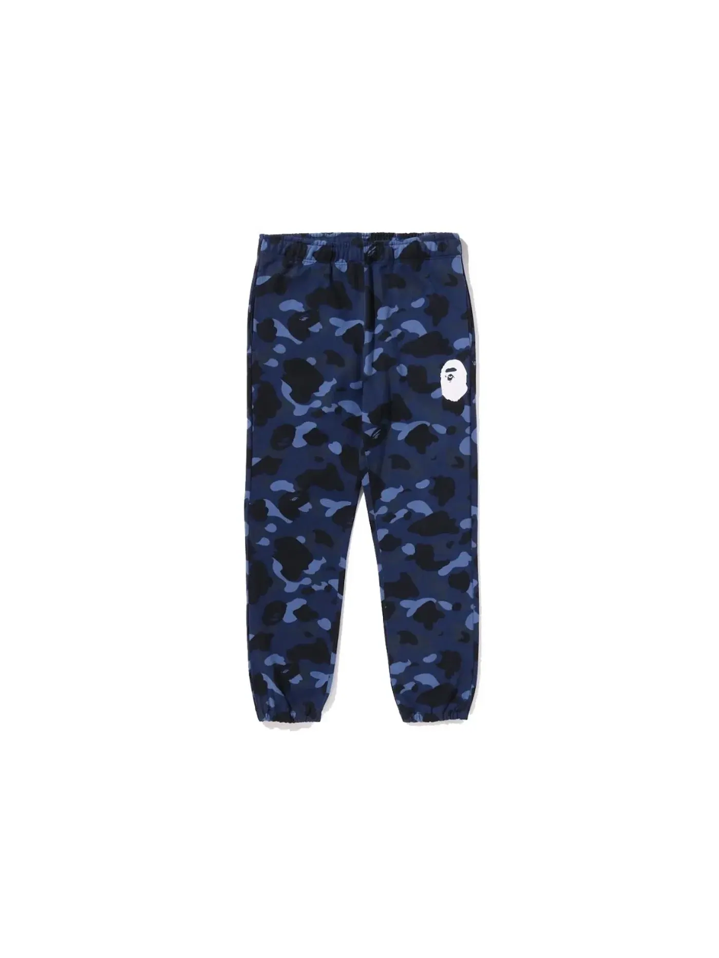 Мужские спортивные штаны с камуфляжным принтом BAPE Pants — изображение 1 из 2, синий