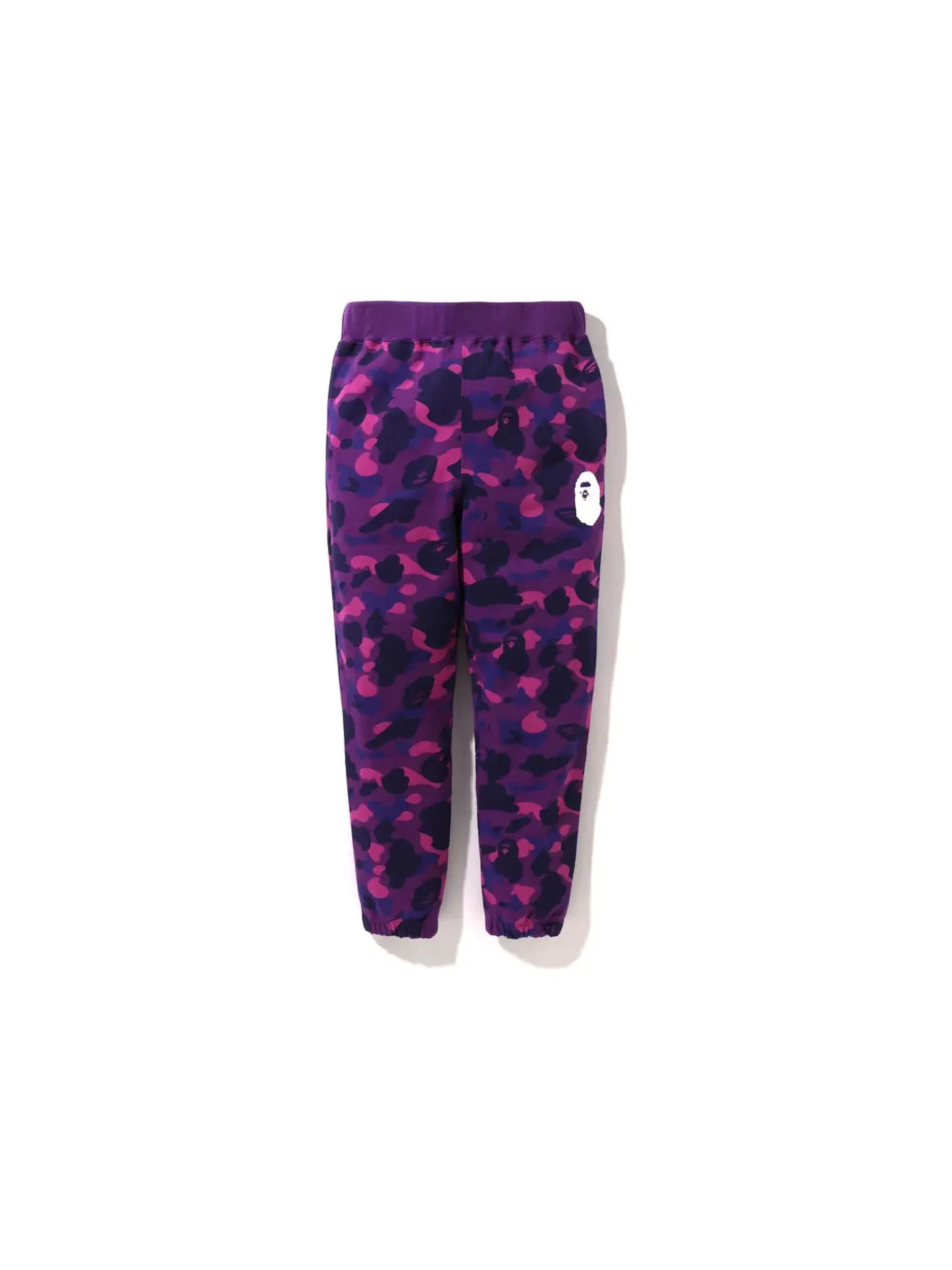 Мужские спортивные штаны с камуфляжным принтом BAPE Pants (FW22) — изображение 1 из 2, фиолетовый