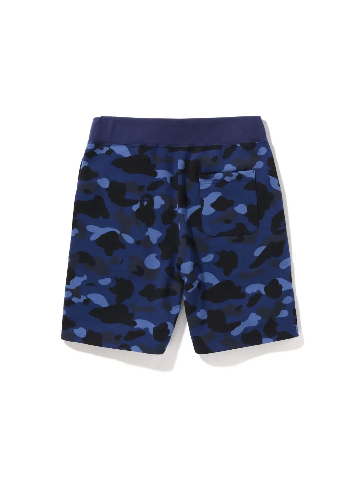Мужские шорты с камуфляжным принтом BAPE — изображение 2 из 2, темно-синий