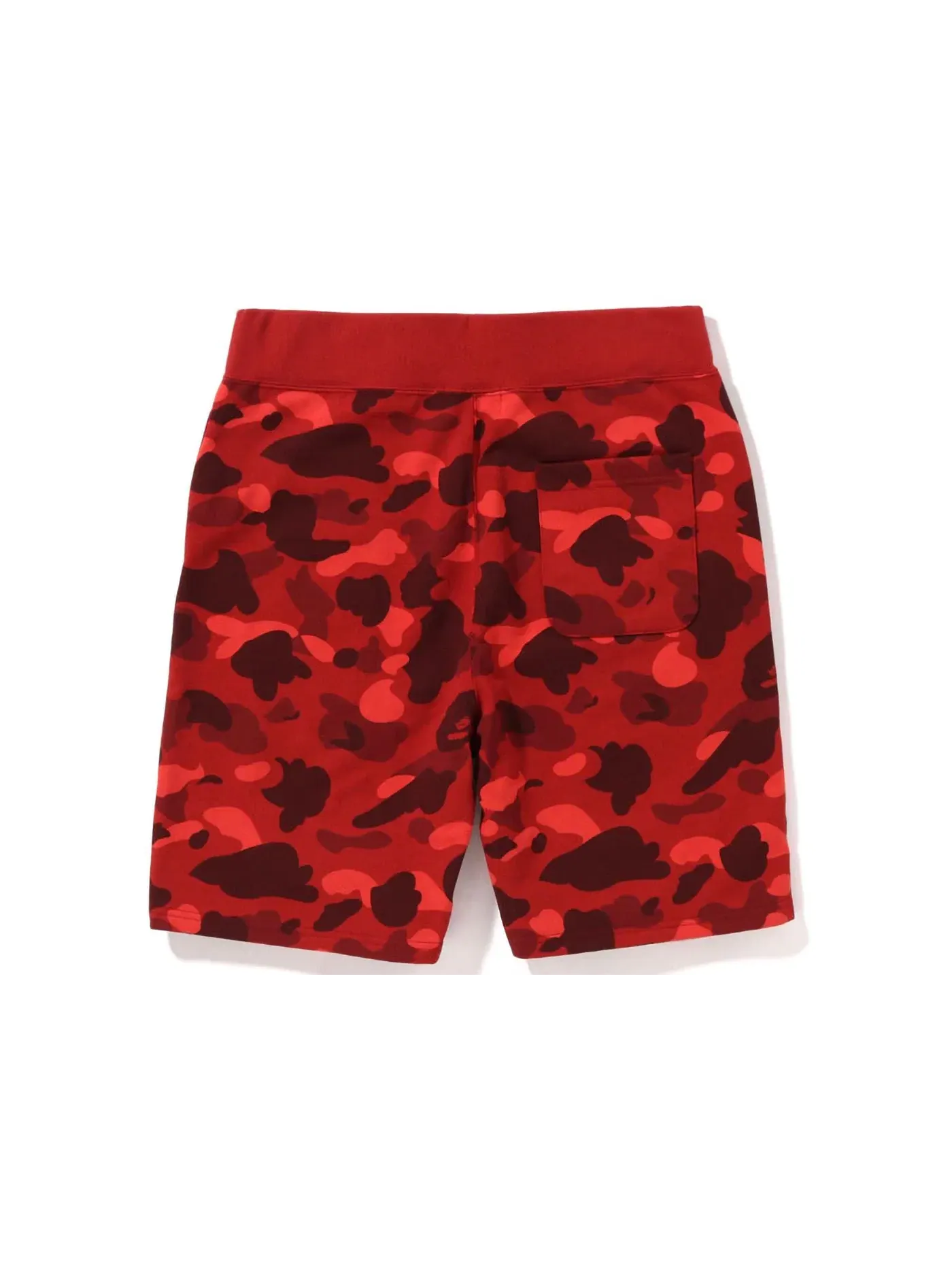 Мужские шорты с камуфляжным принтом BAPE — изображение 2 из 2, красный