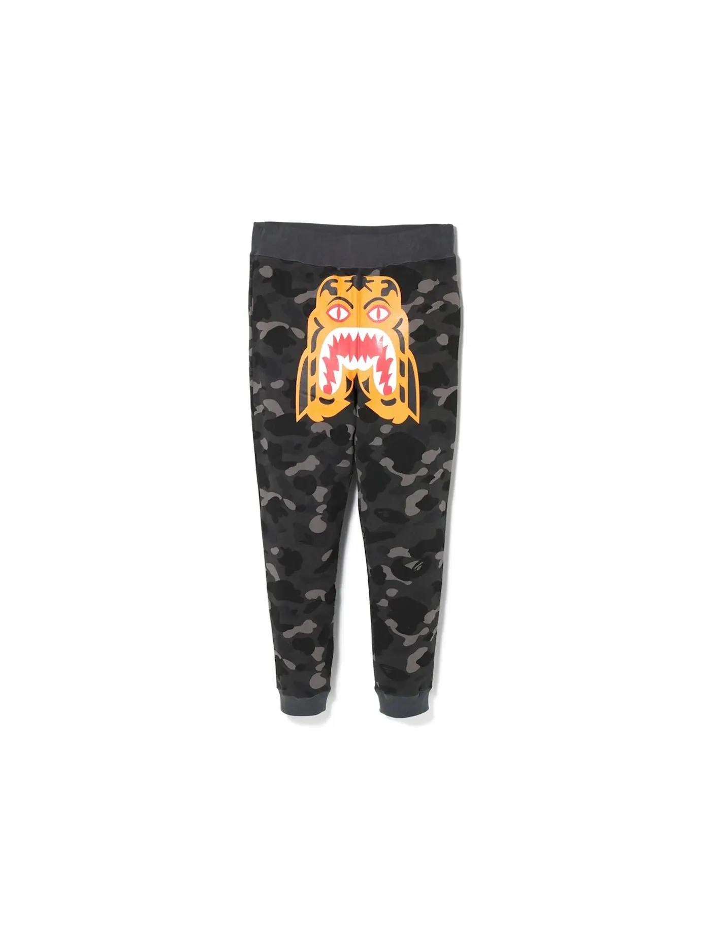 Мужские спортивные штаны с принтом Color Camo Tiger BAPE — изображение 1 из 2, черный