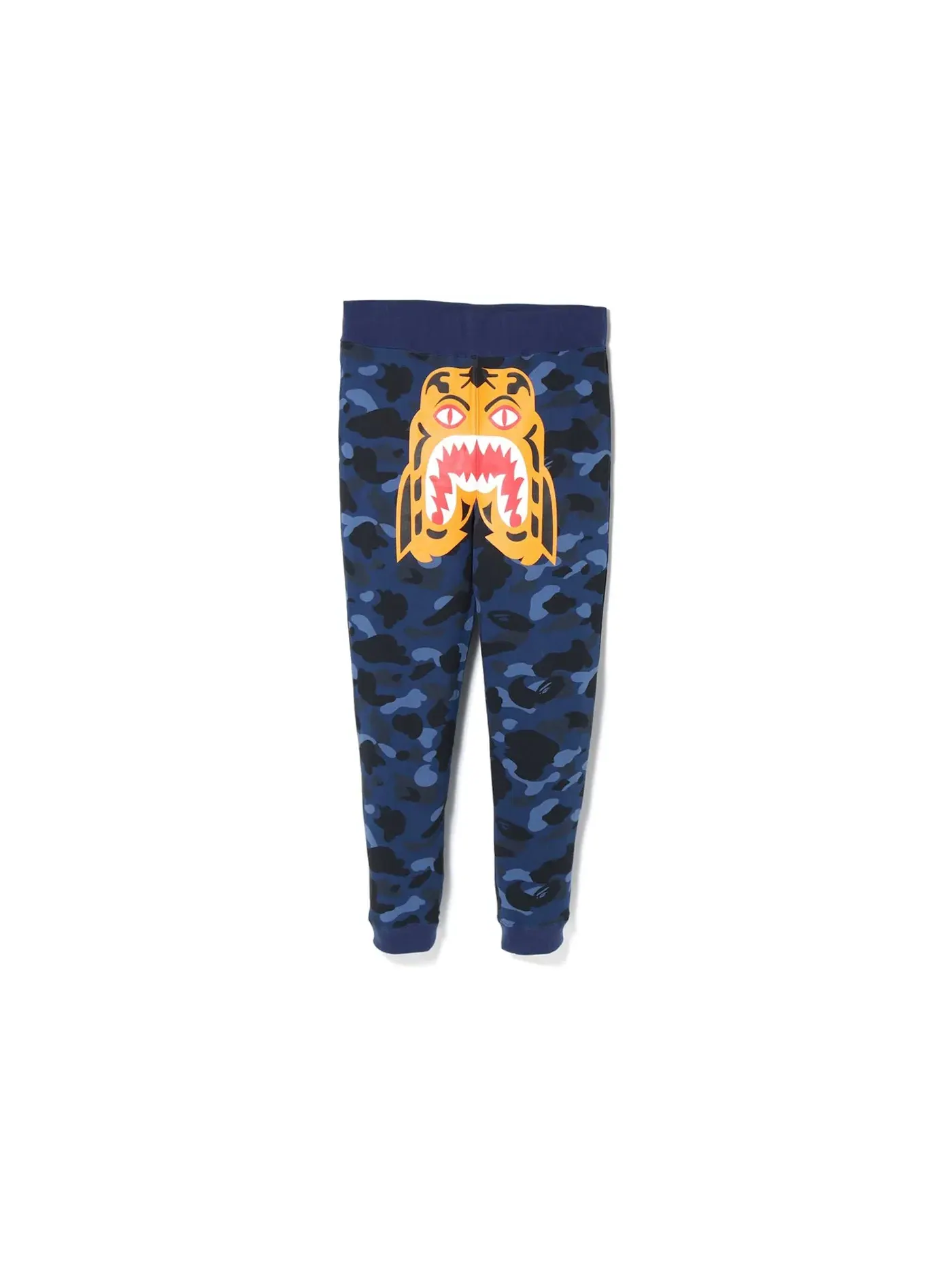 Мужские спортивные штаны с принтом BAPE Color Camo Tiger Slim — изображение 1 из 2, синий