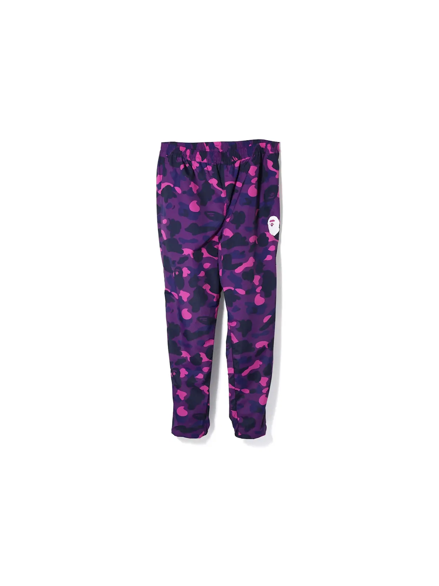 Мужские спортивные штаны с камуфляжным принтом Pants BAPE — изображение 1 из 1, фиолетовый