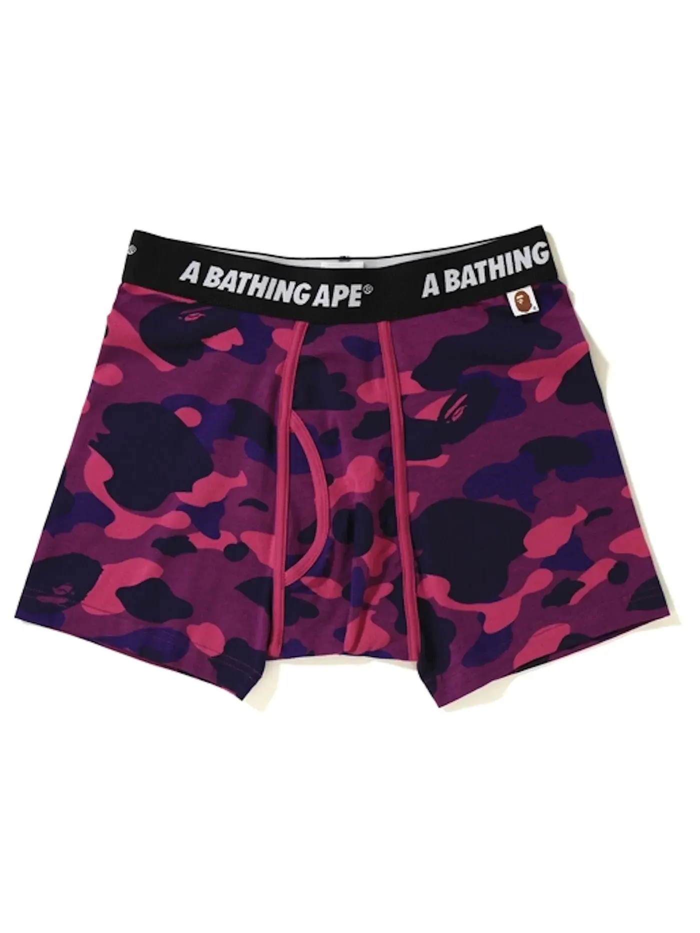 Мужские плавки с принтом Trunks BAPE — изображение 1 из 2, фиолетовый