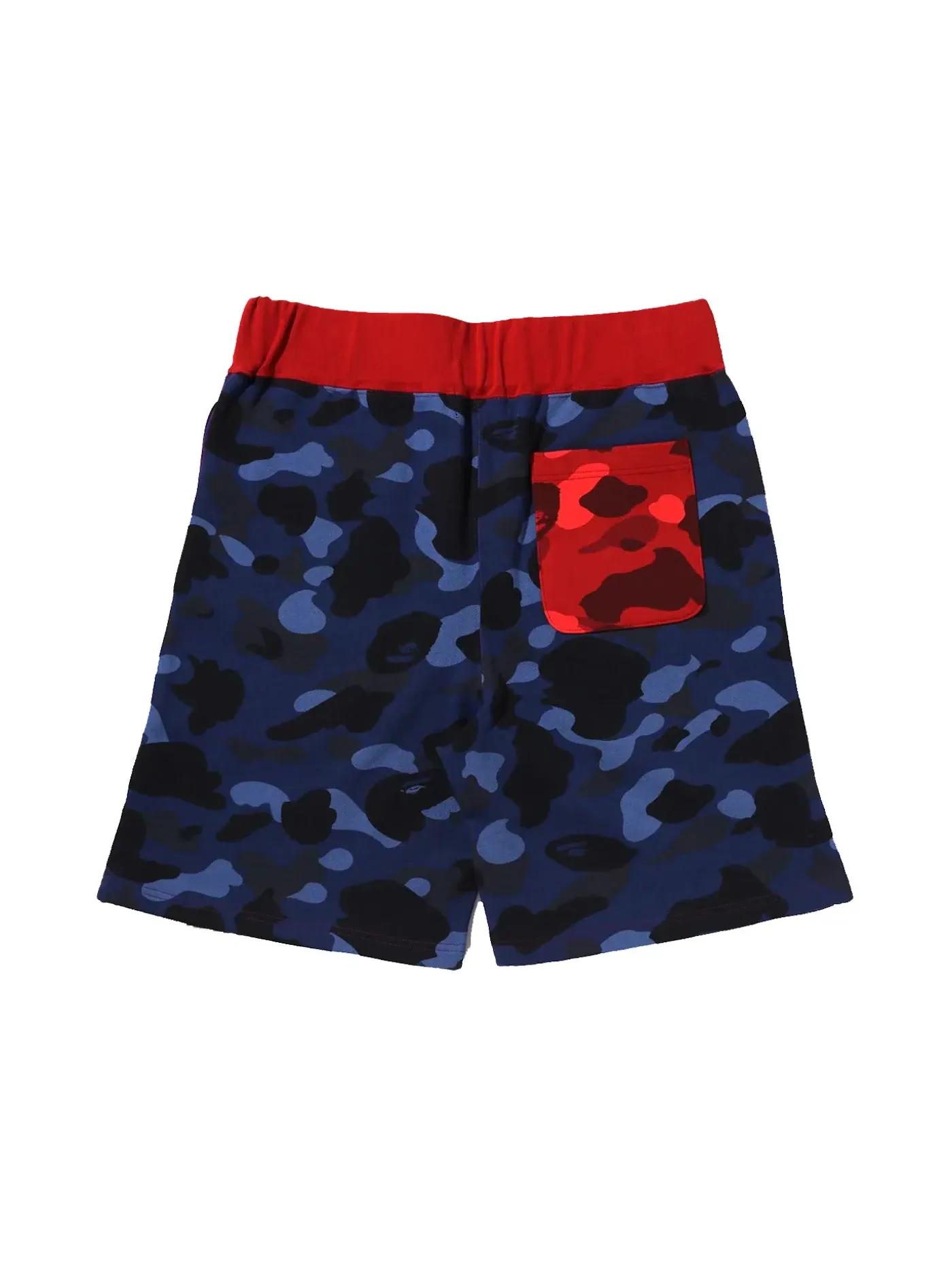 Мужские шорты с камуфляжным принтом BAPE Shorts — изображение 2 из 2, фиолетовый