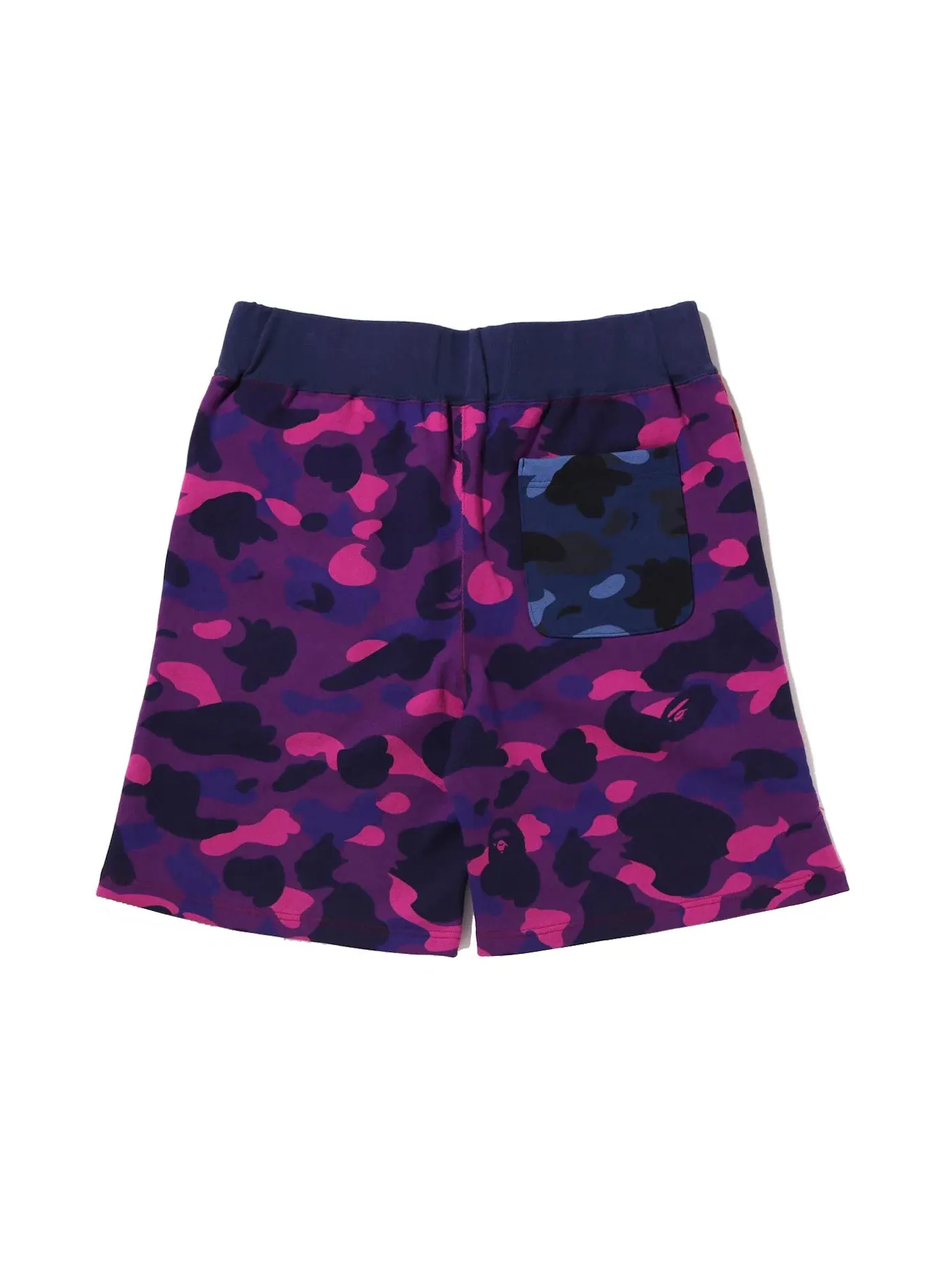 Мужские шорты с принтом Crazy Camo Shark BAPE — изображение 2 из 2, красный