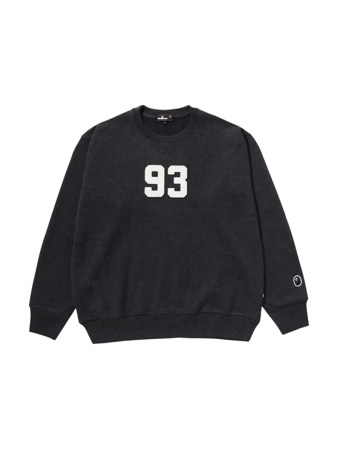 Мужской свитшот с длинным рукавом BAPE — изображение 1 из 1, серый