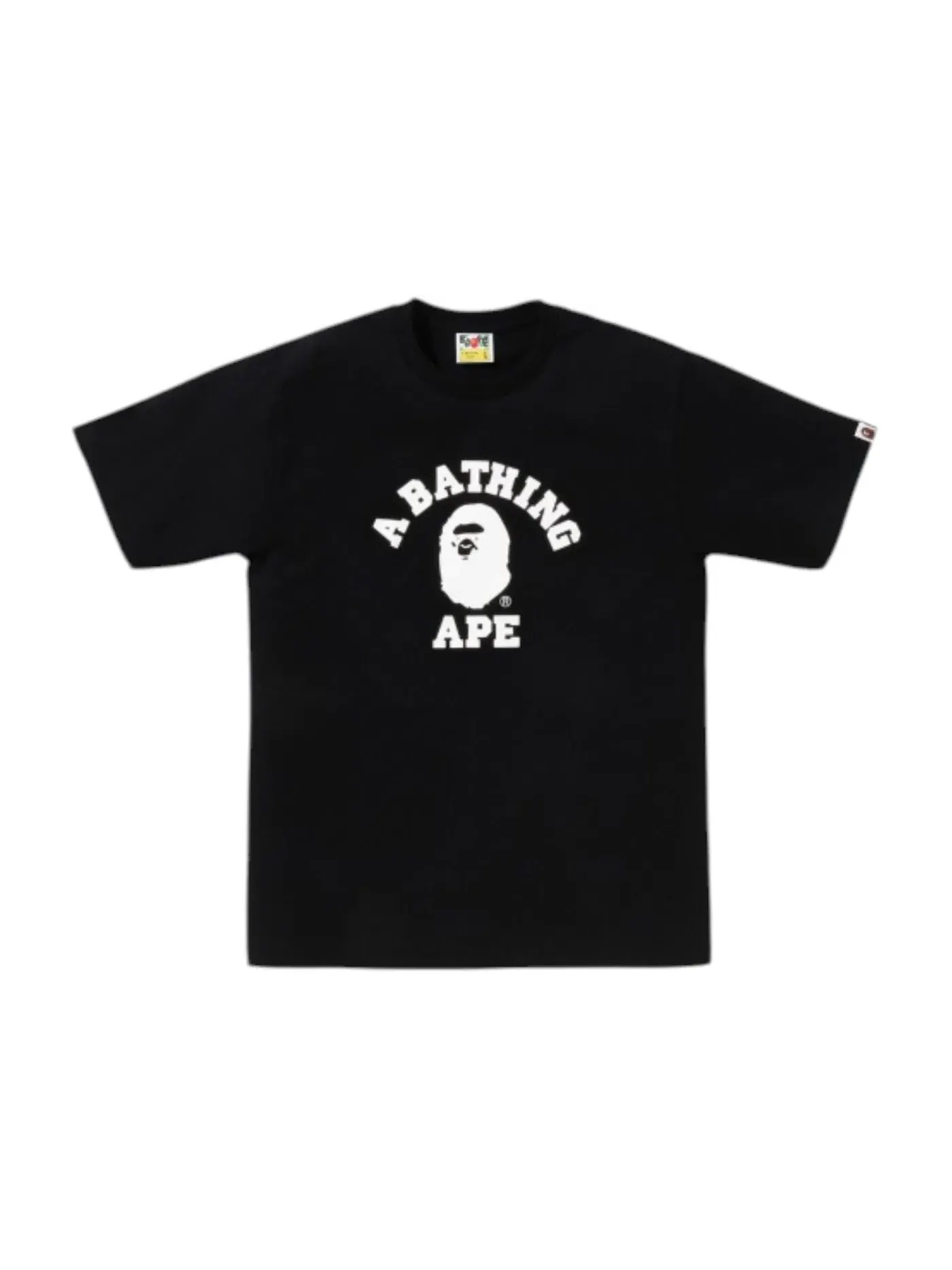 Мужская футболка с принтом Crystal Stone Eye College BAPE — изображение 1 из 1, черный