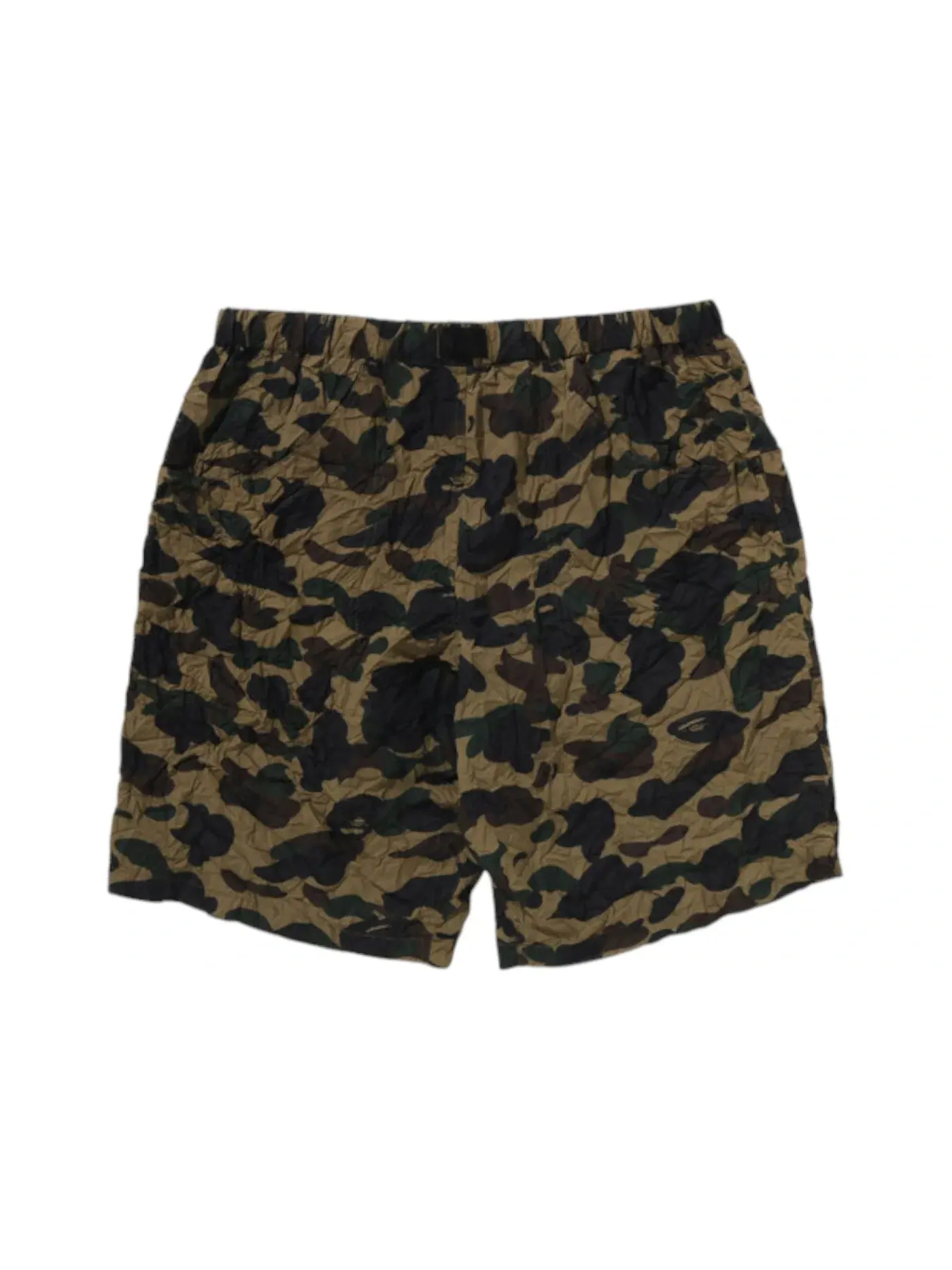Мужские шорты с эффектом крэш 1st Camo Regular Fit BAPE — изображение 2 из 2, зеленый