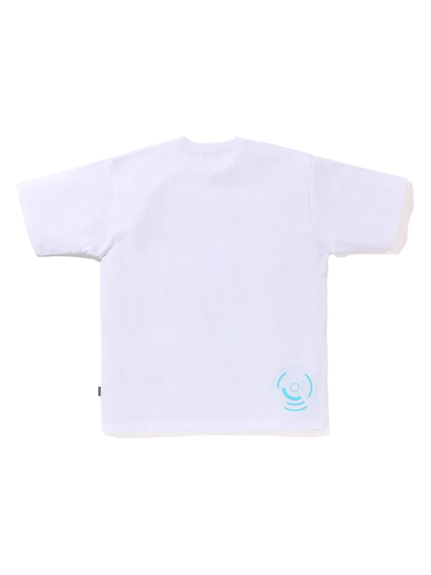 Мужская футболка свободного кроя BAPE Cyber Bathing Ape Relaxed Fit Tee — изображение 2 из 2, белый