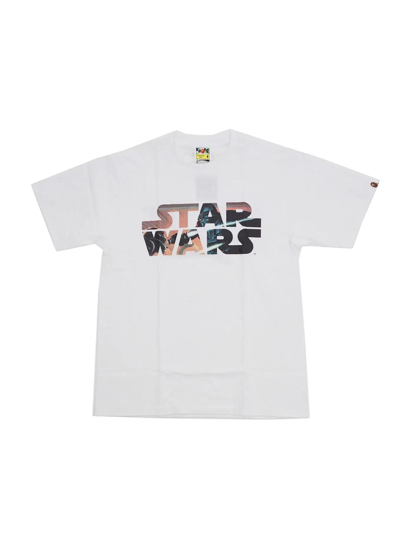 Мужская футболка с принтом BAPE Star Wars Darth Vader Concept Art Tee — изображение 1 из 2, белый