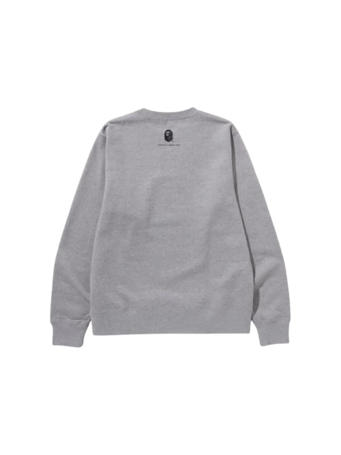 Мужской свитшот BAPE Dot Com Crewneck Sweatshirt — изображение 2 из 2, серый