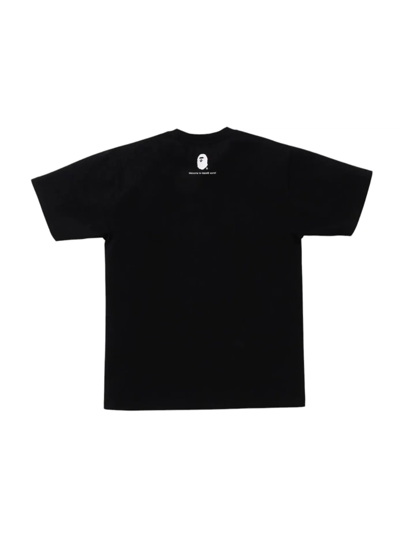 Мужская футболка с принтом BAPE Tee BAPE — изображение 2 из 2, черный
