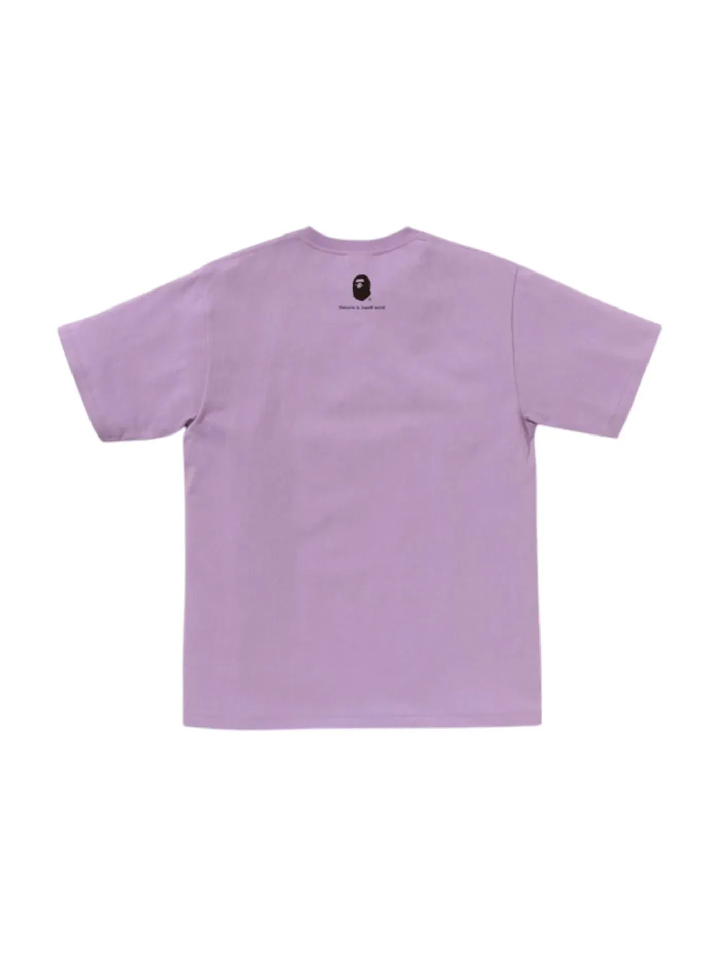 Мужская футболка с принтом BAPE Dot Com Tee BAPE — изображение 2 из 2, фиолетовый