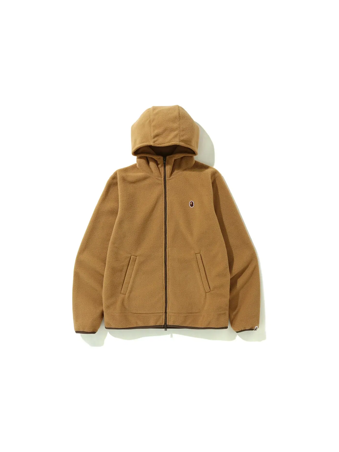 Мужская худи на молнии BAPE — изображение 1 из 2, бежевый