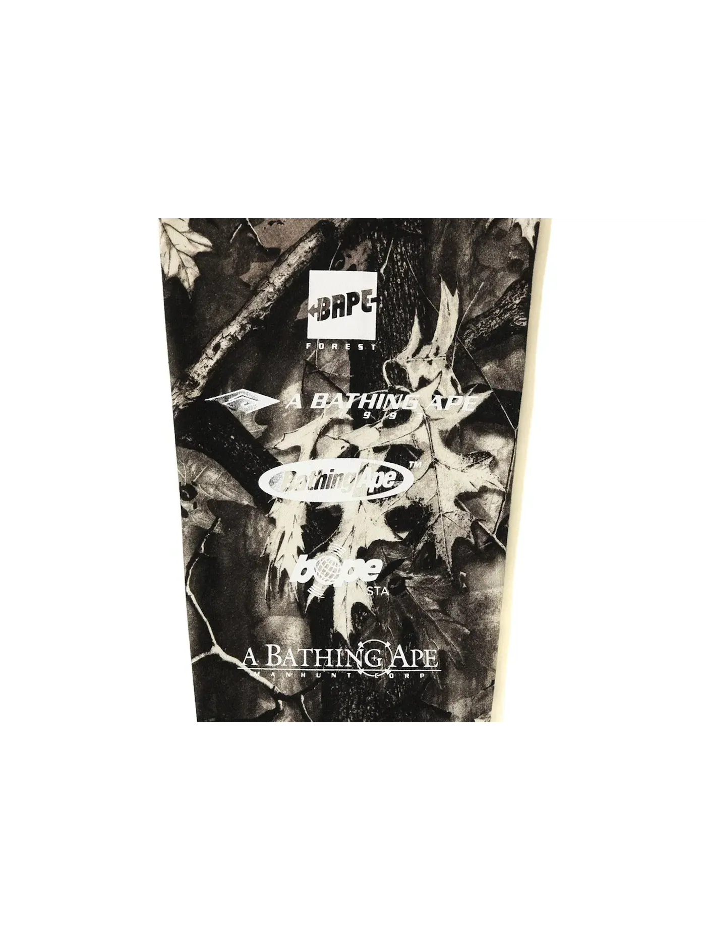 Мужская худи с камуфляжным принтом BAPE — изображение 3 из 3, черный