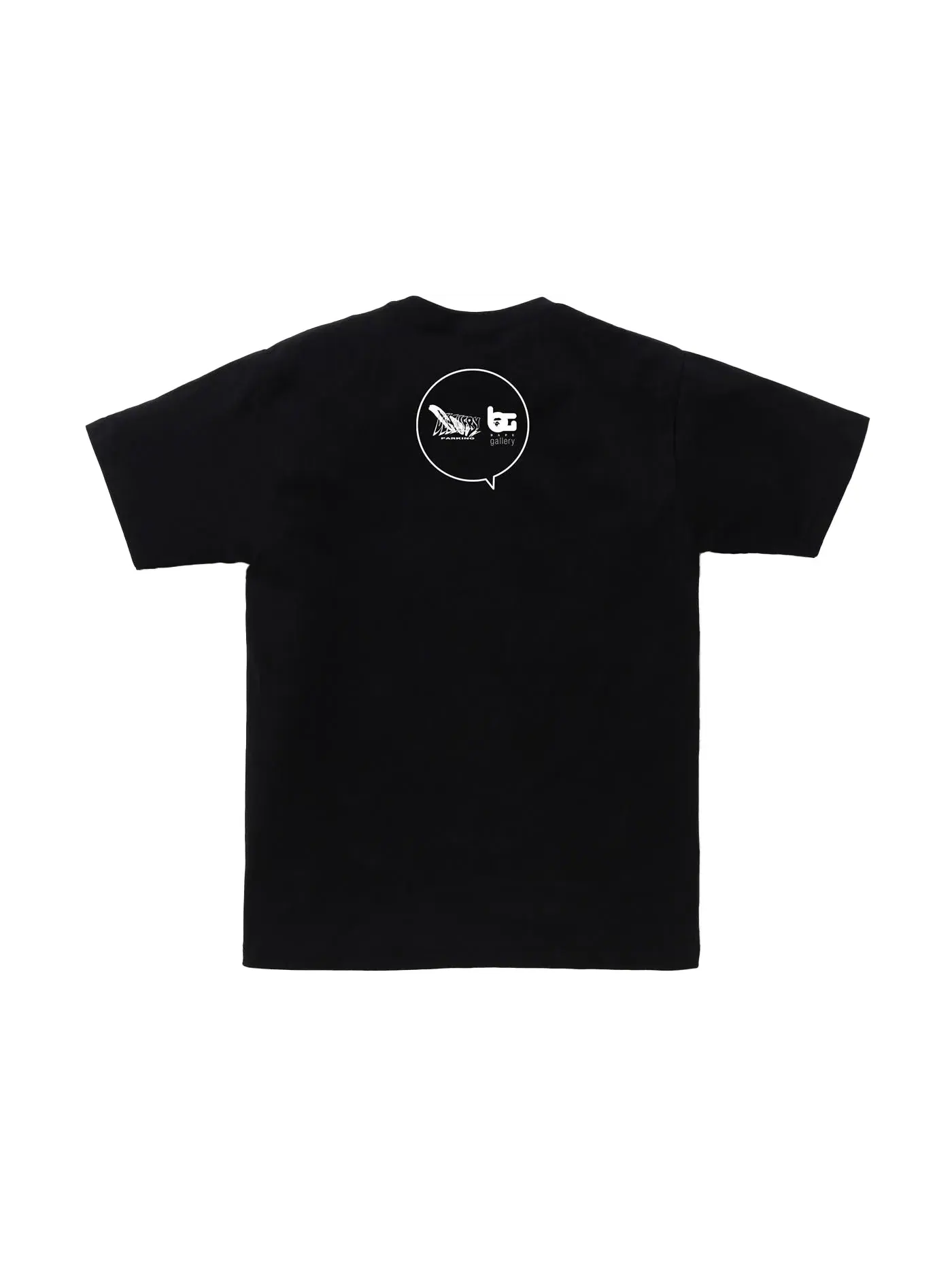 Мужская футболка с принтом BAPE Gallery x Coin Parking Delivery Tee BAPE — изображение 2 из 2, черный