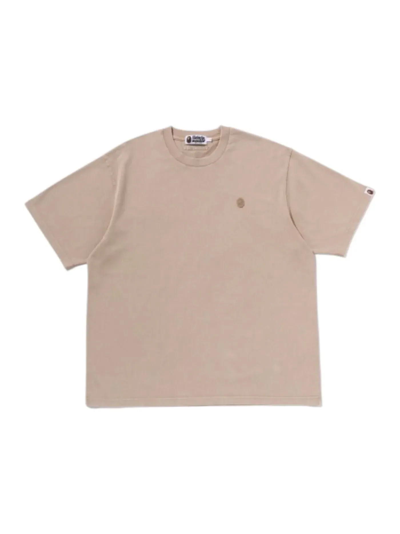 Мужская футболка свободного кроя BAPE T-shirt (SS26) — изображение 1 из 2, тауп