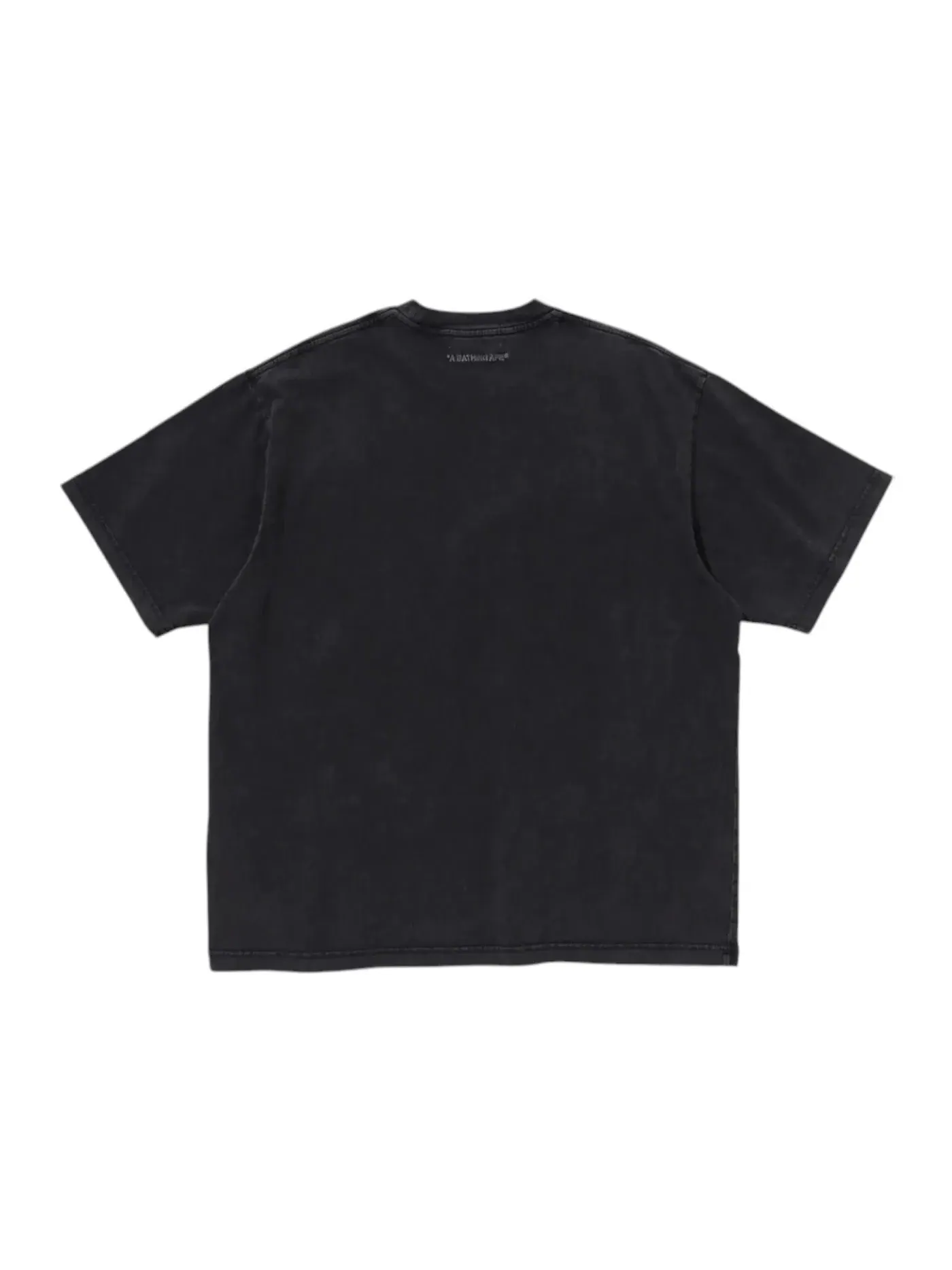 Мужская футболка свободного кроя с принтом BAPE Tee BAPE — изображение 2 из 2, черный