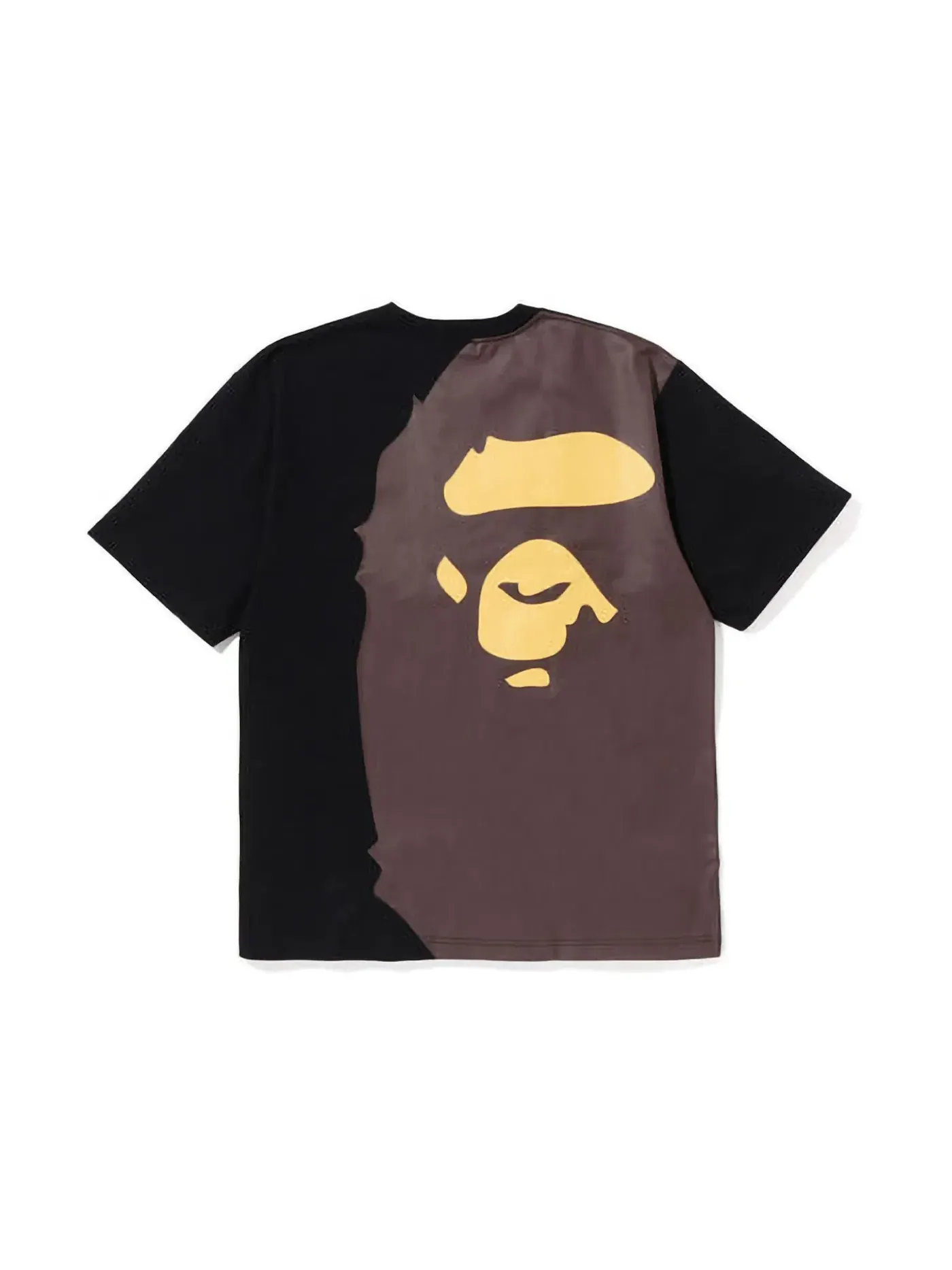 Мужская футболка свободного кроя Giant Ape Head BAPE — изображение 1 из 2, черный