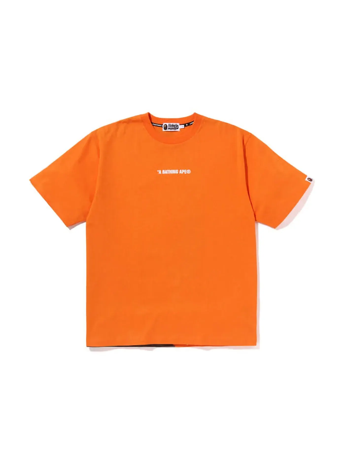 Мужская футболка свободного кроя Giant Ape Head Relaxed Fit Tee BAPE — изображение 2 из 2, оранжевый