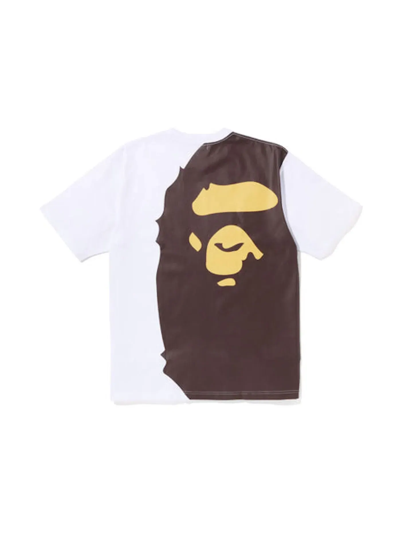 Мужская футболка с принтом Giant Ape Head Relaxed Fit Tee BAPE — изображение 1 из 2, белый