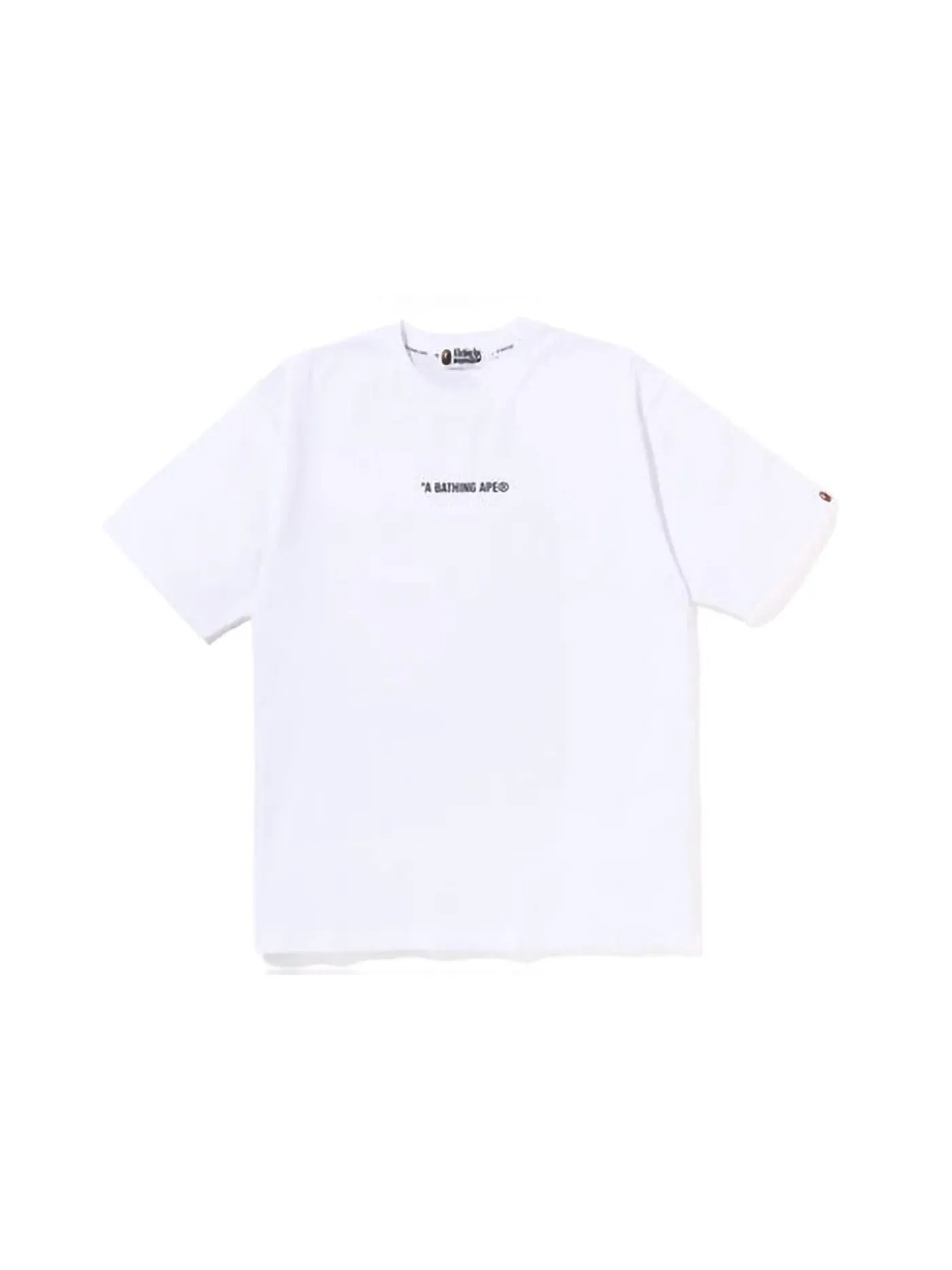 Мужская футболка с принтом Giant Ape Head Relaxed Fit Tee BAPE — изображение 2 из 2, белый