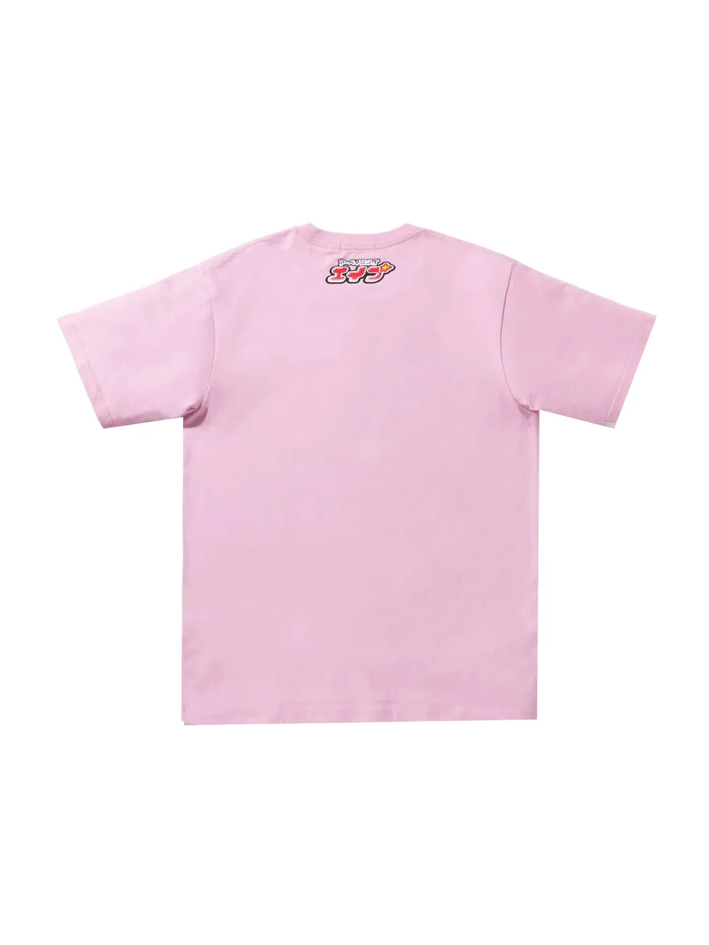 Мужская футболка с принтом BAPE Tee — изображение 2 из 3, розовый