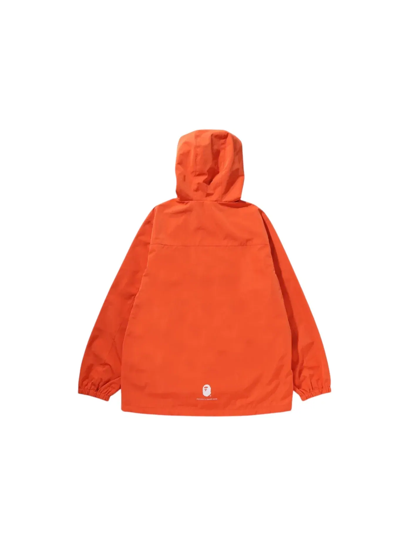 Мужская куртка-худи с принтом BAPE Go Ape Pointer College Hoodie Jacket — изображение 2 из 2, оранжевый