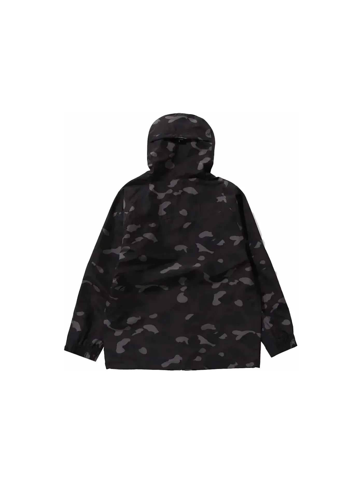 Мужская куртка для сноуборда с камуфляжным принтом BAPE — изображение 2 из 2, черный