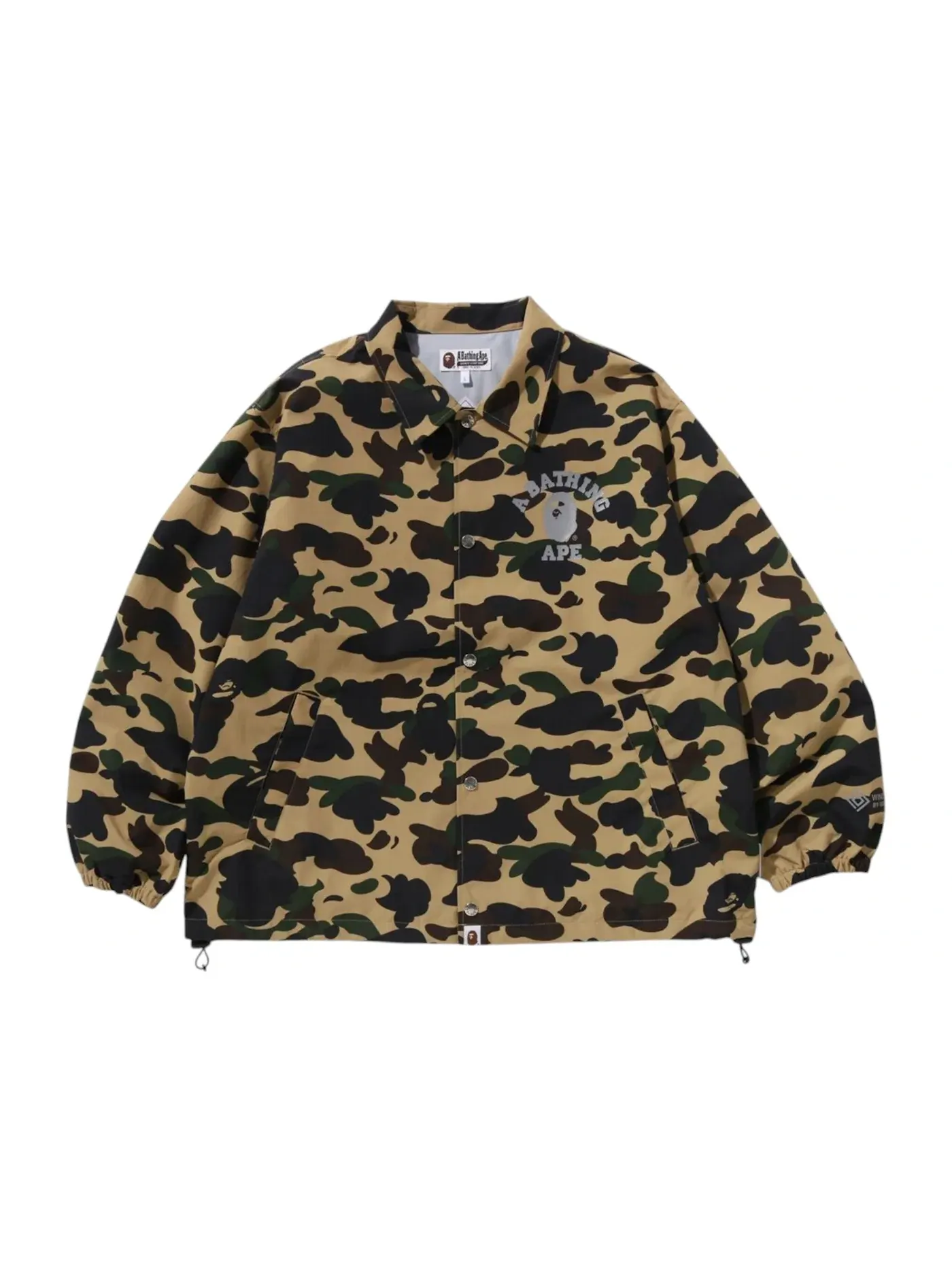 Мужская куртка с принтом BAPE Jacket BAPE — изображение 1 из 1, желтый