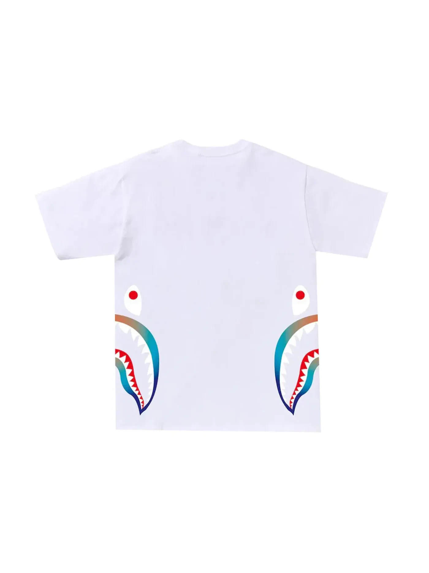 Мужская футболка с градиентом BAPE Tee — изображение 2 из 2, белый