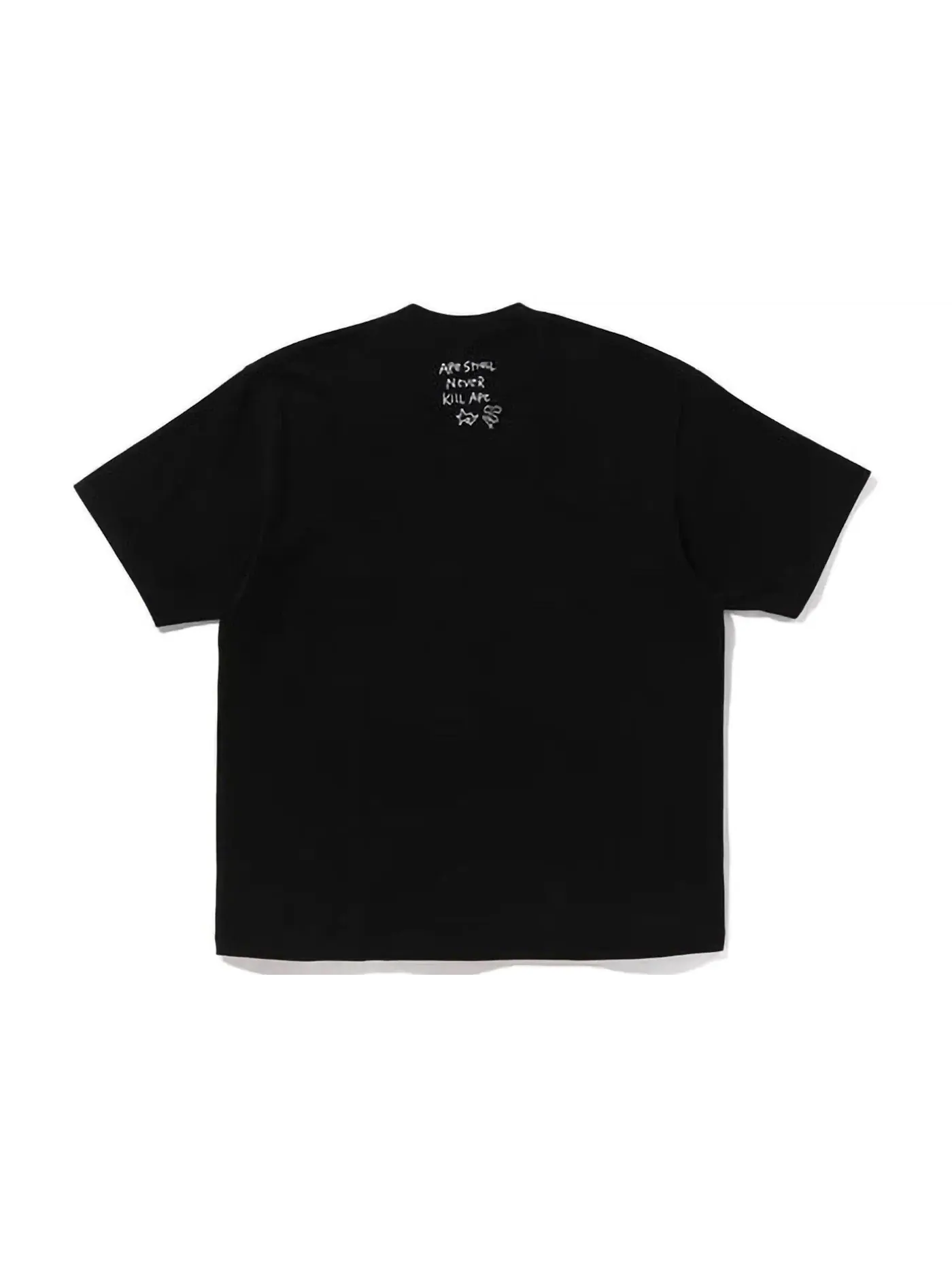 Мужская футболка свободного кроя BAPE — изображение 2 из 2, черный