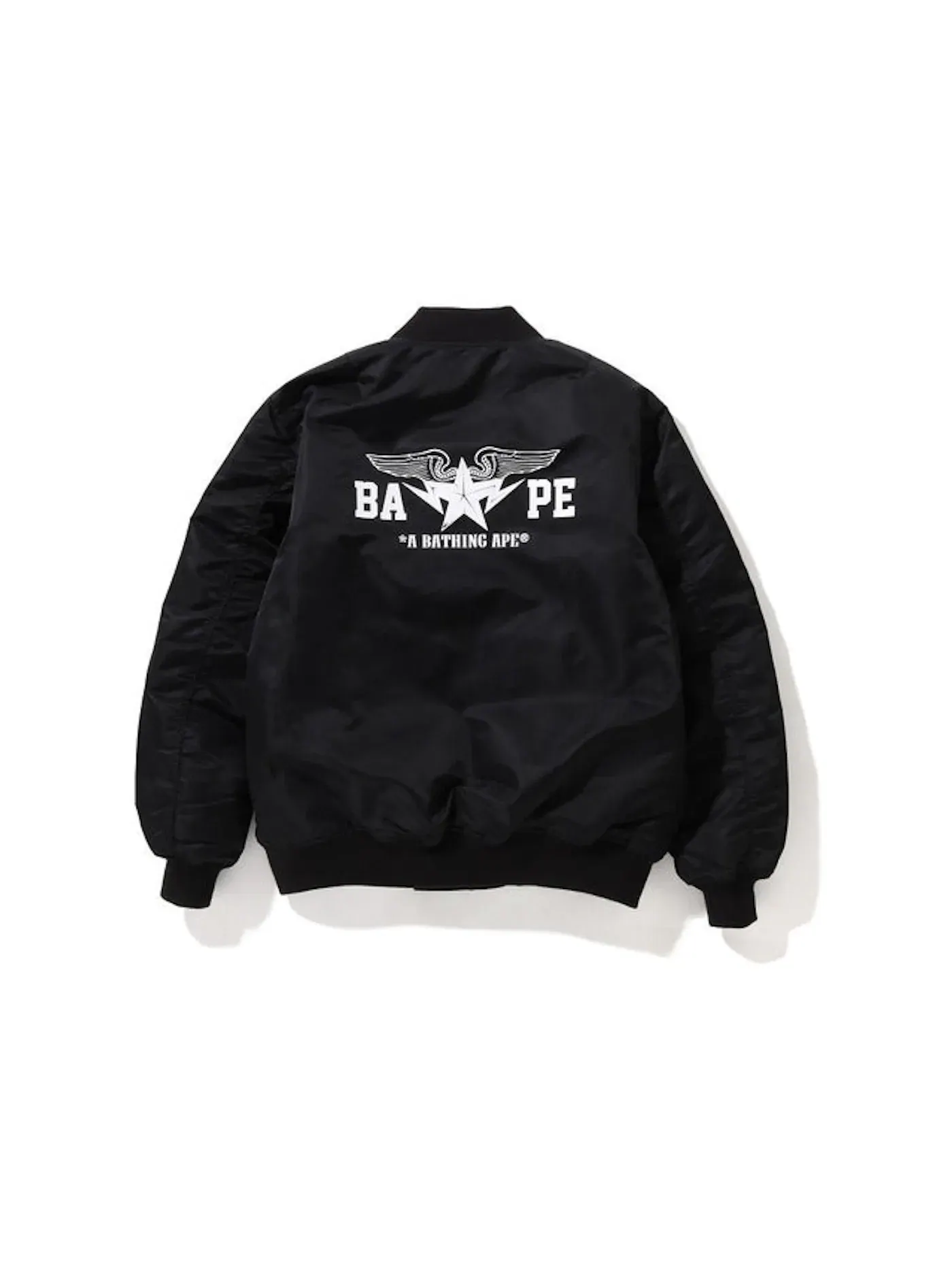 Мужская куртка военного стиля BAPE Happy New Year — изображение 2 из 2, черный