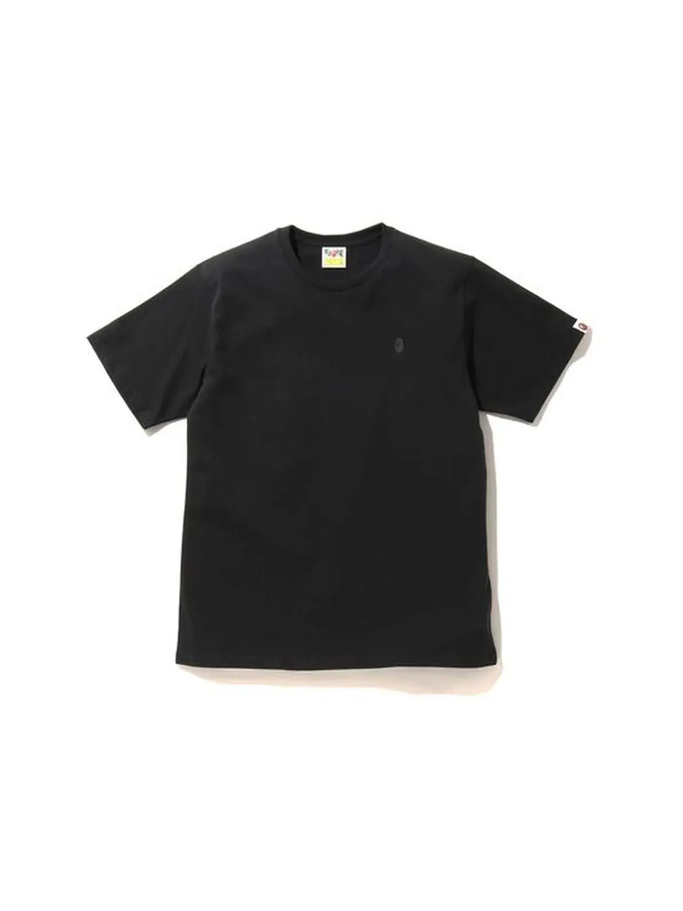 Мужская футболка с принтом Head One Point BAPE — изображение 1 из 1, черный