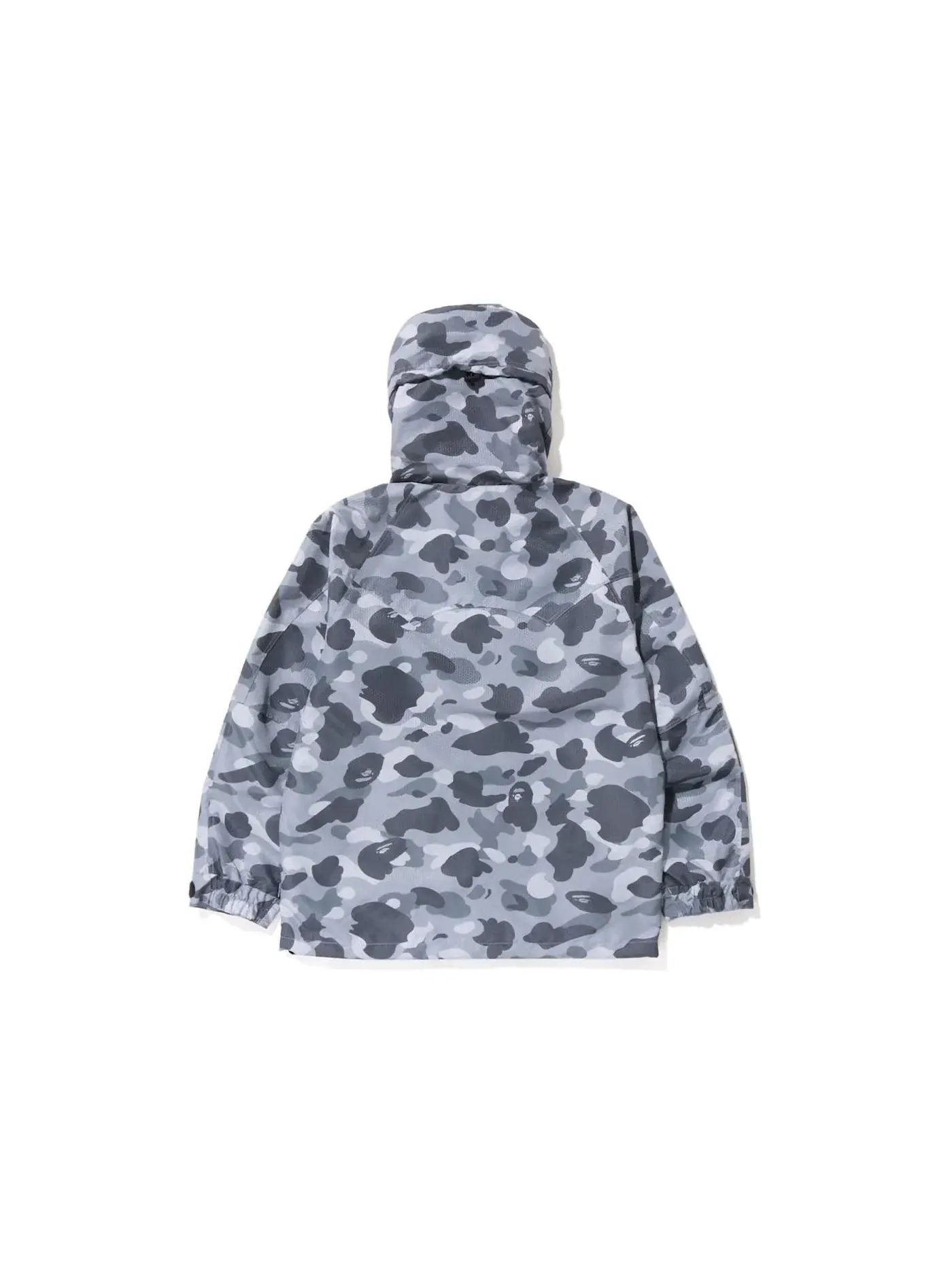 Мужская куртка с камуфляжным принтом BAPE — изображение 2 из 2, серый