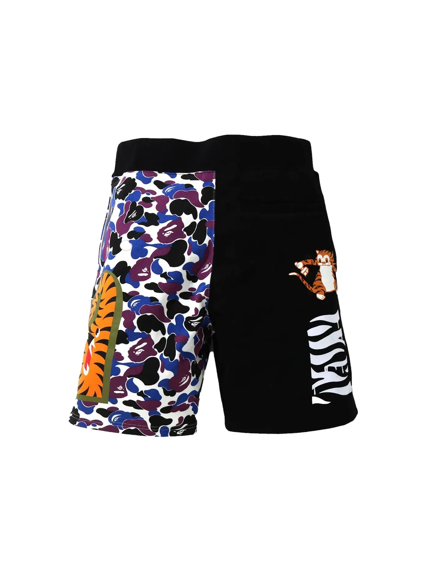 Мужские шорты с принтом Tiger Shark BAPE — изображение 2 из 2, мульти
