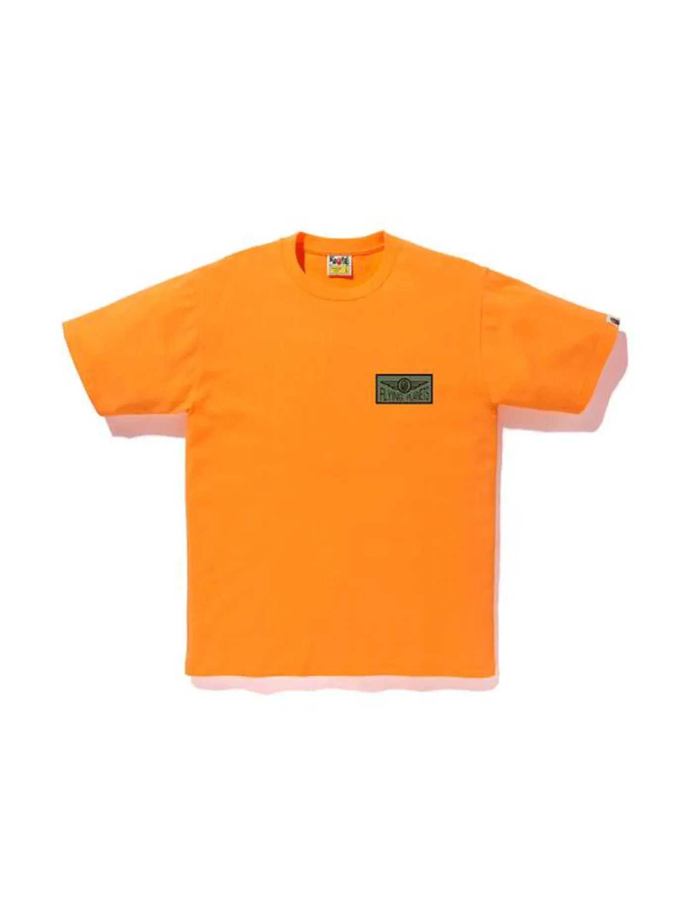 Мужская футболка с принтом BAPE Tee — изображение 1 из 2, оранжевый
