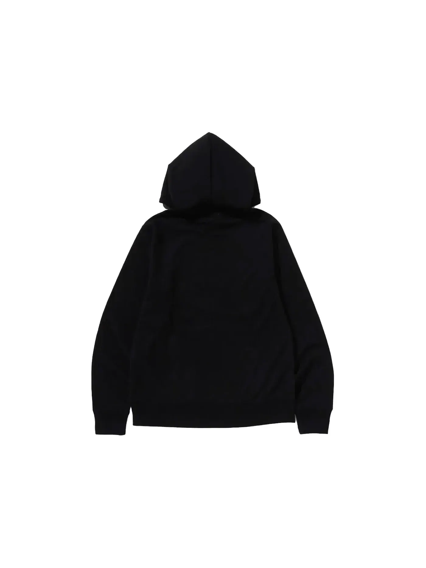 Мужской пуловер с капюшоном с принтом BAPE Hoodie — изображение 2 из 2, черный