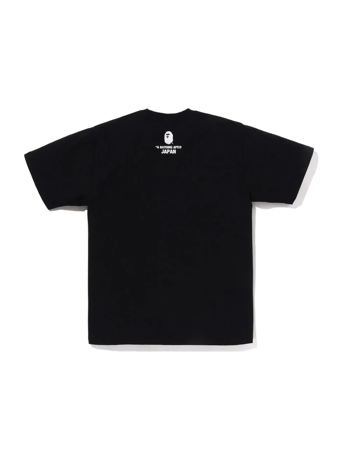 Мужская футболка с принтом BAPE Japan College City Tee BAPE — изображение 2 из 2, черный