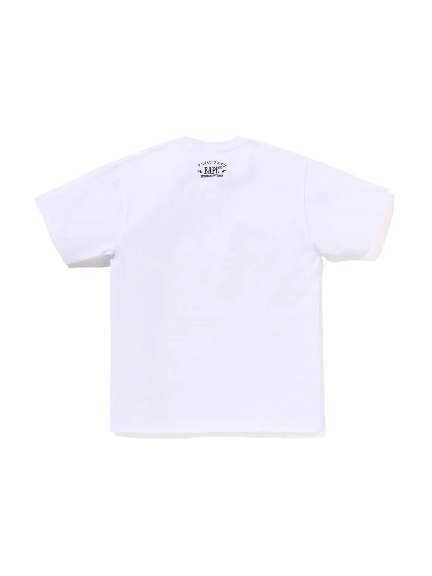 Мужская футболка с принтом Tee BAPE — изображение 2 из 2, белый